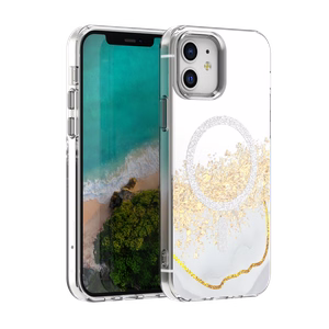 Epoxy Mag maciņš iPhone 12 / 12 Pro 6,1" balts