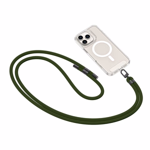 TECH-PROTECT C7S virves crossbody siksniņa tumši zaļa/melna