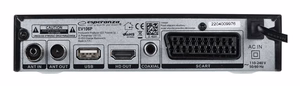 Esperanza EV106P – DVB-T2 H.265/HEVC digitālās virszemes televīzijas uztvērējs, melns