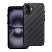 Carbon Elite Magnētiskais viedtālruņa apvalks saderīgs ar MagSafe IPHONE 16 PLUS melns