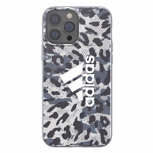 Adidas OR SnapCase Leopard viedtālruņa apvalks iPhone 13 Pro Max - pelēks