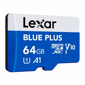 Atmiņas karte Micro SDXC 64GB UHS-I Lexar ar adapteri