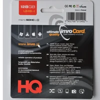 Imro atmiņas karte 128GB microSDXC cl. 10 UHS-3 + adapteris