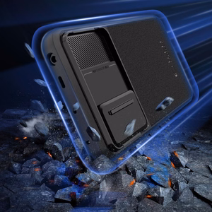 Tech-Protect Velar Cam+ viedtālruņa apvalks Xiaomi Redmi Note 13 Pro 5G / Poco X6 5G - melns