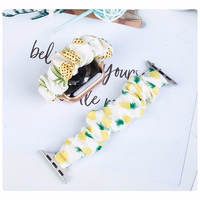 Auduma Apple Watch siksna 42/44/45 mm - zila