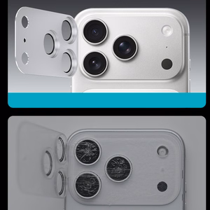Benks Tempesarkans glass Glass Warrior Metal Integrated Lens Protector (C070) Iphone 17 Pro Max (lens 3 pieces) oranžs