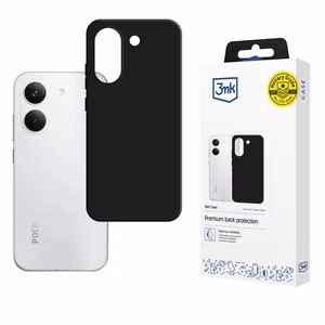 3mk Matt maciņš priekš Xiaomi Poco X8 Pro, melns