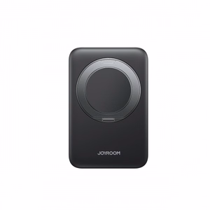 Joyroom JR-PBM12 внешний аккумулятор 10000mAh 22.5W совместимый с MagSafe, беспроводная зарядка 15W, с кольцевой подставкой - Чёрный
