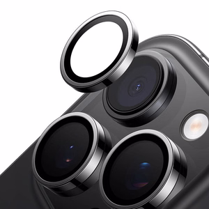 Lensguard Camera Glass for iPhone 16/16 Plus (Black)