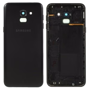 Aizmugures vāciņš Samsung J600 J6 2018 melns oriģināls (lietots, Grade A)