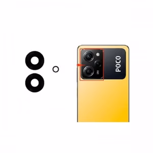 Rear Camera Lens Saderīgs ar Xiaomi Poco X5 Pro 5G rear camera lens (3pcs)