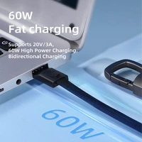 Tech-Protect Ultraboost DNA kabelis ar atslēgu piekariņu USB-C PD 60W / 3A - pelēks