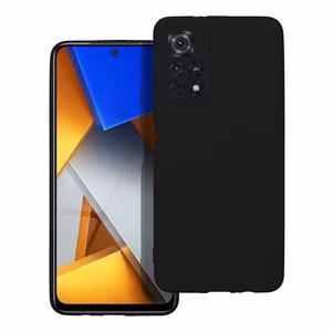 Silikona viedtālruņa apvalks XIAOMI POCO M4 Pro 5G / Redmi Note 11T 5G / Redmi Note 11S 5G melns