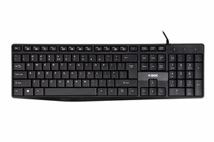 iBOX Eris USB tastatūra, Melns