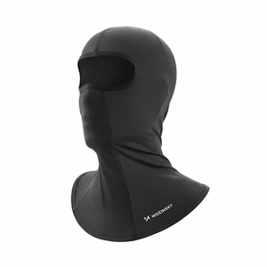 Wozinsky WKM-01B balaklavas sejas maska motociklam un velosipēdam - melna
