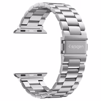 Spigen Modernā Fit siksna Apple Watch 4/5/6/7/8/9/SE/Ultra (42/44/45/49 mm) - sudrabaina