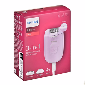Philips 4000 series Epilator Series 4000 BRE257/00 Corded Epilator