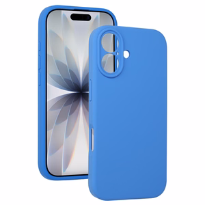 Silicone Lite viedtālruņa apvalks iPhone 17 zils