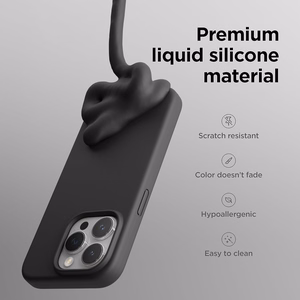 Mag Silicone Case Apple iPhone 16 Plus dark purple