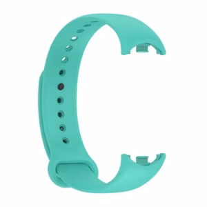 СИЛИКОНОВЫЙ РЕМЕШОК MI BAND 8/M8 (10). МЯТНЫЙ
