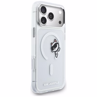 Karl Lagerfeld IML Peekaboo MagSafe Maciņš for iPhone 17 Pro Max - Clear