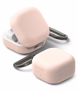 Ringke Silicone maciņš priekš Samsung Galaxy Buds 4 / 4 Pro rozā