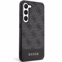 Guess 4G Stripe Collection viedtālruņa apvalks Samsung Galaxy S24+ - melns