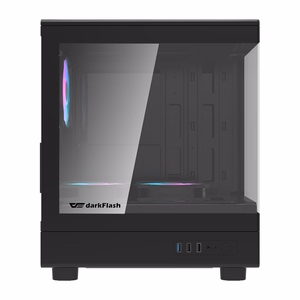Darkflash DB330M computer maciņš + 3 fans (melns)