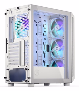 ENDORFY ARX 500 ARGB Midi Tower balts datora korpuss