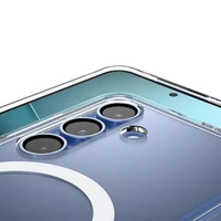 Spigen Ultra Hybrid Mag viedtālruņa apvalks Samsung Galaxy S25 - caurspīdīgs