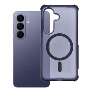 Maciņš priekš Samsung S26 Forcell F-Protect BumperX Premium saderīgs ar MagSafe tumši zils