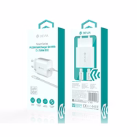 Devia wall lādētājs Viedais PD GaN 30W 1x USB-C balts
