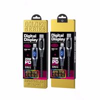 WEKOME WDC-167 Sakin Series - USB-C to Lightning Fast Charging PD 20W connection kabelis 1 m (Tarnish)