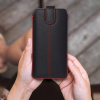 Universāls kabatas futrālis Ultra Slim M4 - Iphone XR/11 melns