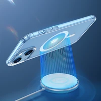 Dux Ducis Clin magnētiskais viedtālruņa apvalks iPhone 14 Plus savietojams ar MagSafe caurspīdīgs