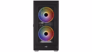 Aerocool PGS Graphite-G-BK-v2 FRGB datora korpuss