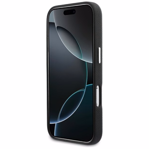 Karl Lagerfeld maciņš iPhone 17 Pro 6,3", HC MAGSAFE PU FW ar K&C galvas emblēmu, melns