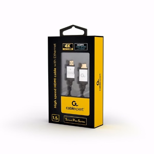 Gembird CCB-HDMIL-1.5M HDMI kabelis HDMI Type A (Standard) melns
