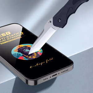 9D OneFit universāls rūdīta stikla komplekts (10 gab.) Universal tempered glass 9D OneFit AI-10 6,1"