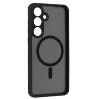 Pilnīgi matēts magnētiskais apvalks SAMSUNG GALAXY S24 FE melns