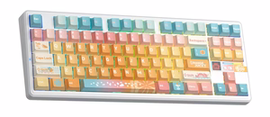AULA Gasket F87 Pro V2 Orange Soda Kailh Meteorite Ice Cream RGB tastatūra