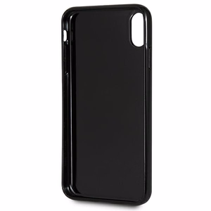 BMW Siganture Carbon viedtālruņa apvalks iPhone Xs Max - melns