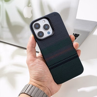 Benks magnētiskais Armor Air Aurora Kevlar 600D viedtālruņa apvalks (0064) Iphone 16 Plus