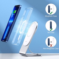 Magnetic Bezvadu lādētājs ar Statīvs CHOETECH, 15W, MagSafe