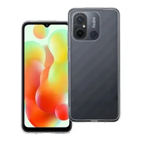 Caurspīdīgs viedtālruņa apvalks 2 mm kastē XIAOMI Redmi 12C caurspīdīgs