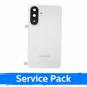 Aizmugurējais vāks, saderīgs ar Samsung A366 A36 5G / Balts / (Service Pack)