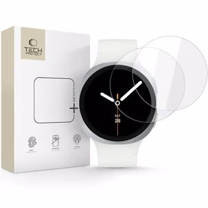 Tech-Protect Glass Fit+ 2-vnt grūdēts stikls pulksteni Samsung Galaxy Watch 8 40mm - skaidrs