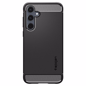Spigen Rugged Armor vāciņš ierīcei Samsung Galaxy A55 5G, matēti melns