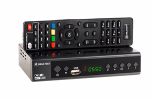 Cabletech URZ0336C – DVB-T2 H.265/HEVC digitālās virszemes televīzijas uztvērējs