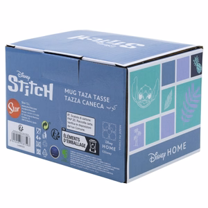 Disney Stitch Coconut 3D keramikas krūze dāvanu kastē, 325 ml